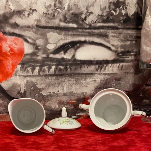 Vintage Noritake Essence Creamer and Sugar Set - Picture 8 of 8